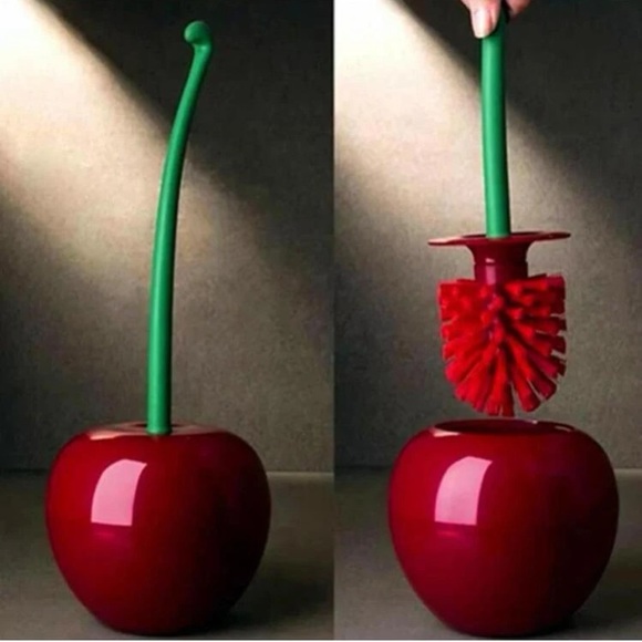 Other - Cherry Design Toilet Brush Cleaner